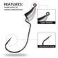 Crank Jig Head Hook 5g 7g 10g 14g Fishing Hook Jigging Lure Hard Bait Soft Worm Fishhook Jig Hook For Fishing