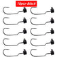 10pcs/lot Crank Jig Head Hook 3.5g 5g 7g Fishing Hook Jigging Lure Hard Bait Soft Worm Fishhook Jig Hook For Fishing