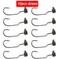 10pcs/lot Crank Jig Head Hook 3.5g 5g 7g Fishing Hook Jigging Lure Hard Bait Soft Worm Fishhook Jig Hook For Fishing