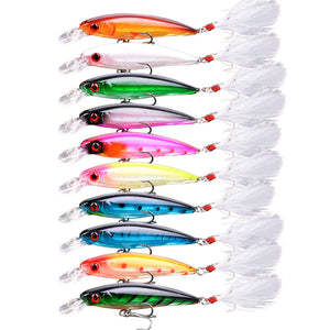 11CM 13G  Minnow Fishing Lure pesca hooks fish wobbler tackle crankbait artificial japan hard bait swimbait