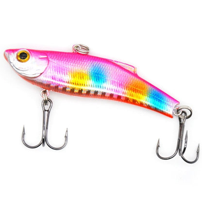 1 PCS 7 cm / 18g Winter Hard Sea Fishing Lure VIB 3D Bait Eyes The Swivel Diving Jig Wing Wobbler Pesca Crank Lures Swimbait