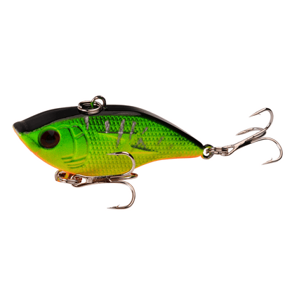 1PCS VIB Hard Bait Fishing Lure 5.5cm 14g Sinking Long Shot Rattling Crankabit Wobbler  Artificial Pesca For Bass Pike