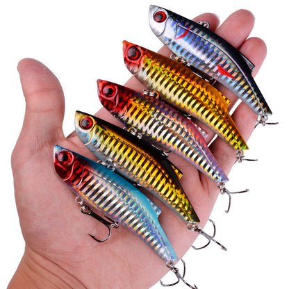 1Pcs17g 27g Fishing Lure Metal VIB Winter Ice Fishing Hard Bait Minnow Pesca Isca Artificial Bait Crankbait Swimbait Sea Fishing