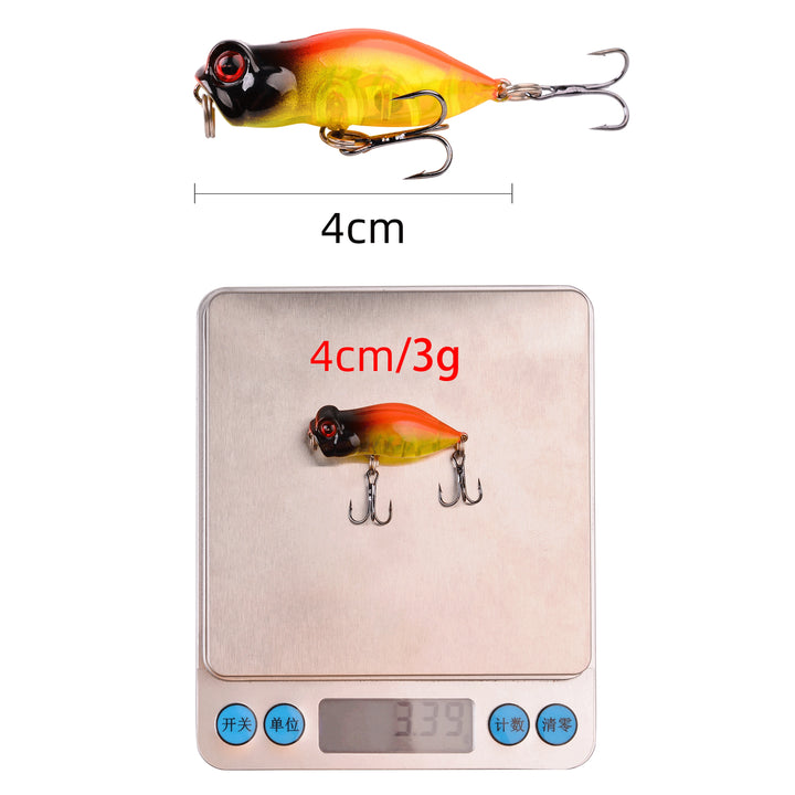 Pencil 3D Eyes Fishing Lures 4cm 3g Topwater Bait 5Colors Hard Bait Ar –  Aorace Fishing