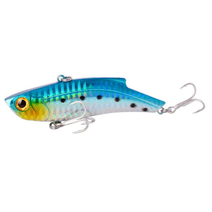 1 PC 9 Cm/27.6G Artificial Japanese VIB Sinking Fishing Lure Lead Inside Hard Bait Diving Swivel Bait Winter Sea Fishing Tackle